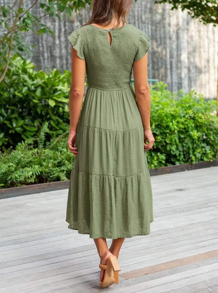 Isla | Stylish Casual Tiered Dress