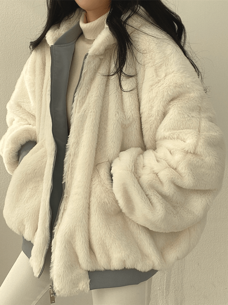 Heidi | Stylish Oversized Bomber Jacket