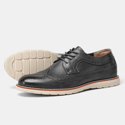 Paul | Stylish Brogue Lace-Up Shoes