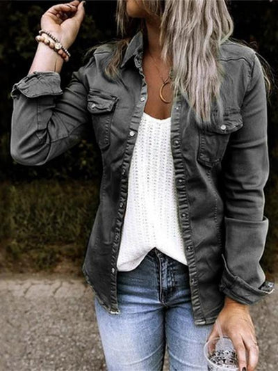 Molly | Casual Button-Down Utility Shirt