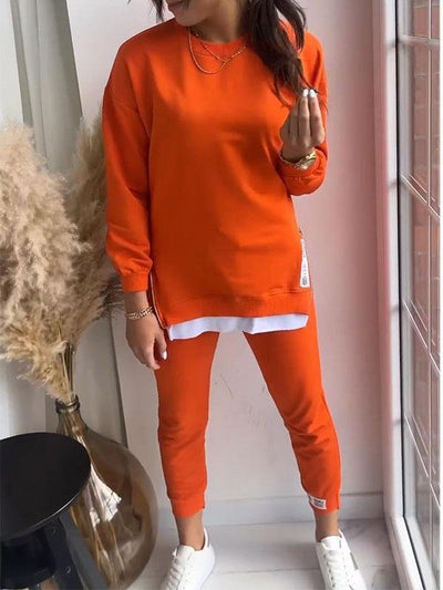 Ivy™ | Stylish Relaxed-Fit Sweatshirt and Jogger Set