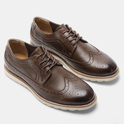 Paul | Stylish Brogue Lace-Up Shoes