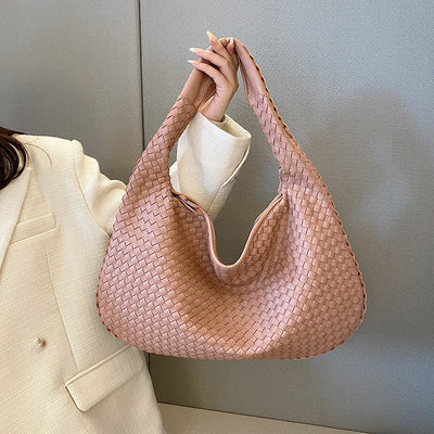 Evie | Stylish Woven Hobo Bag