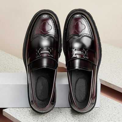Eden™ | Stylish Metal Chunky Loafers