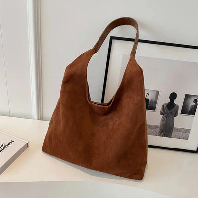 Giselle | Stylish Suede Tote Bag