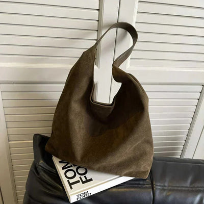 Giselle | Stylish Suede Tote Bag