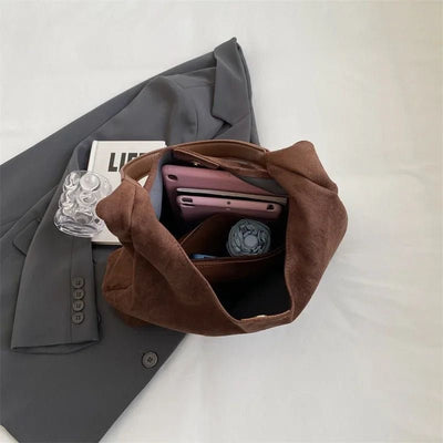 Giselle | Stylish Suede Tote Bag