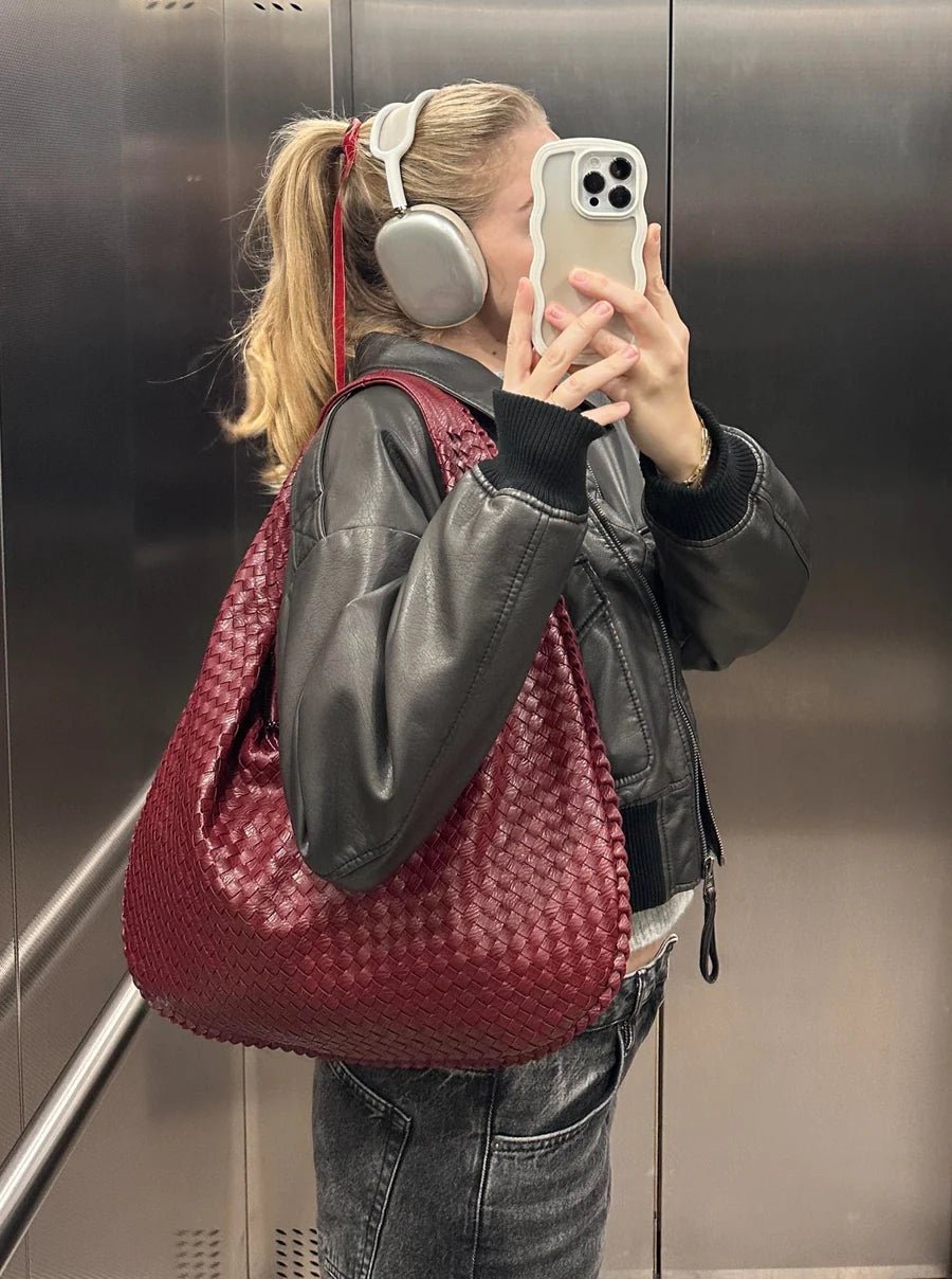 Linda | Stylish Woven Premium Tote Bag