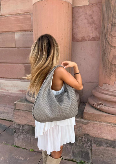 Linda | Stylish Woven Premium Tote Bag