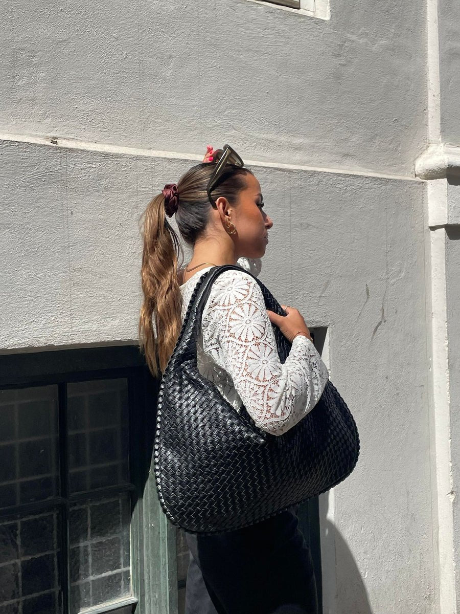 Linda | Stylish Woven Premium Tote Bag