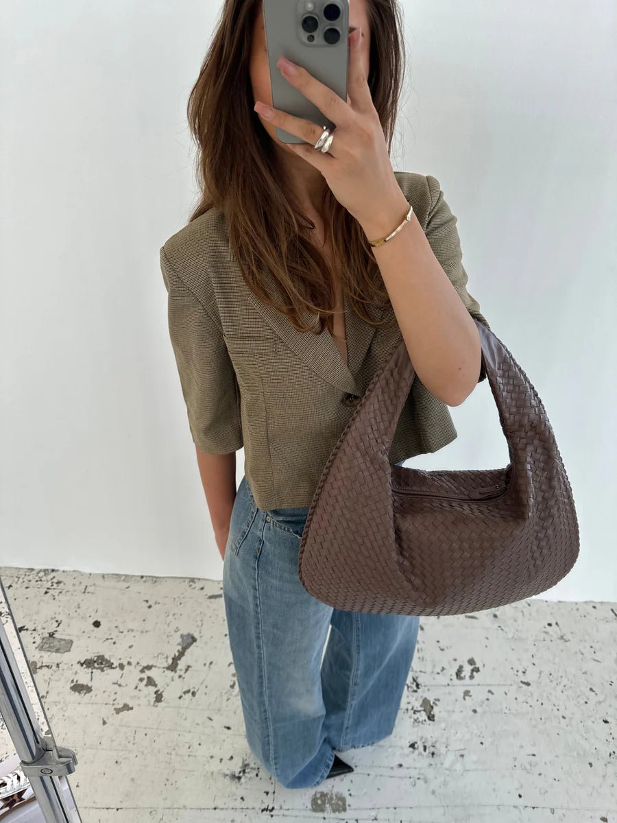 Linda | Stylish Woven Premium Tote Bag