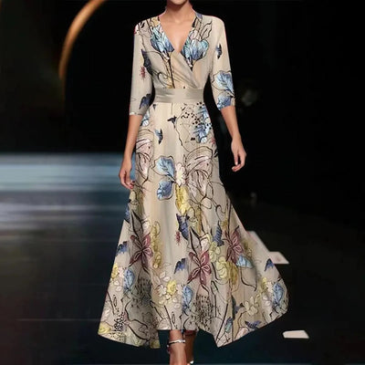 Yssa | Stylish Floral Wrap Dress