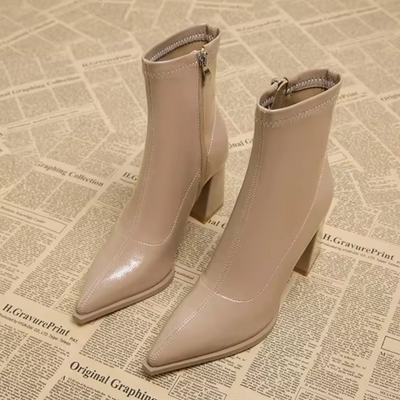 Gabriella | Chic Pointed Toe Ankle Boots