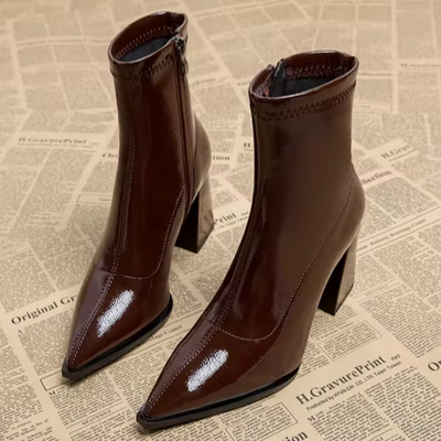 Gabriella | Chic Pointed Toe Ankle Boots