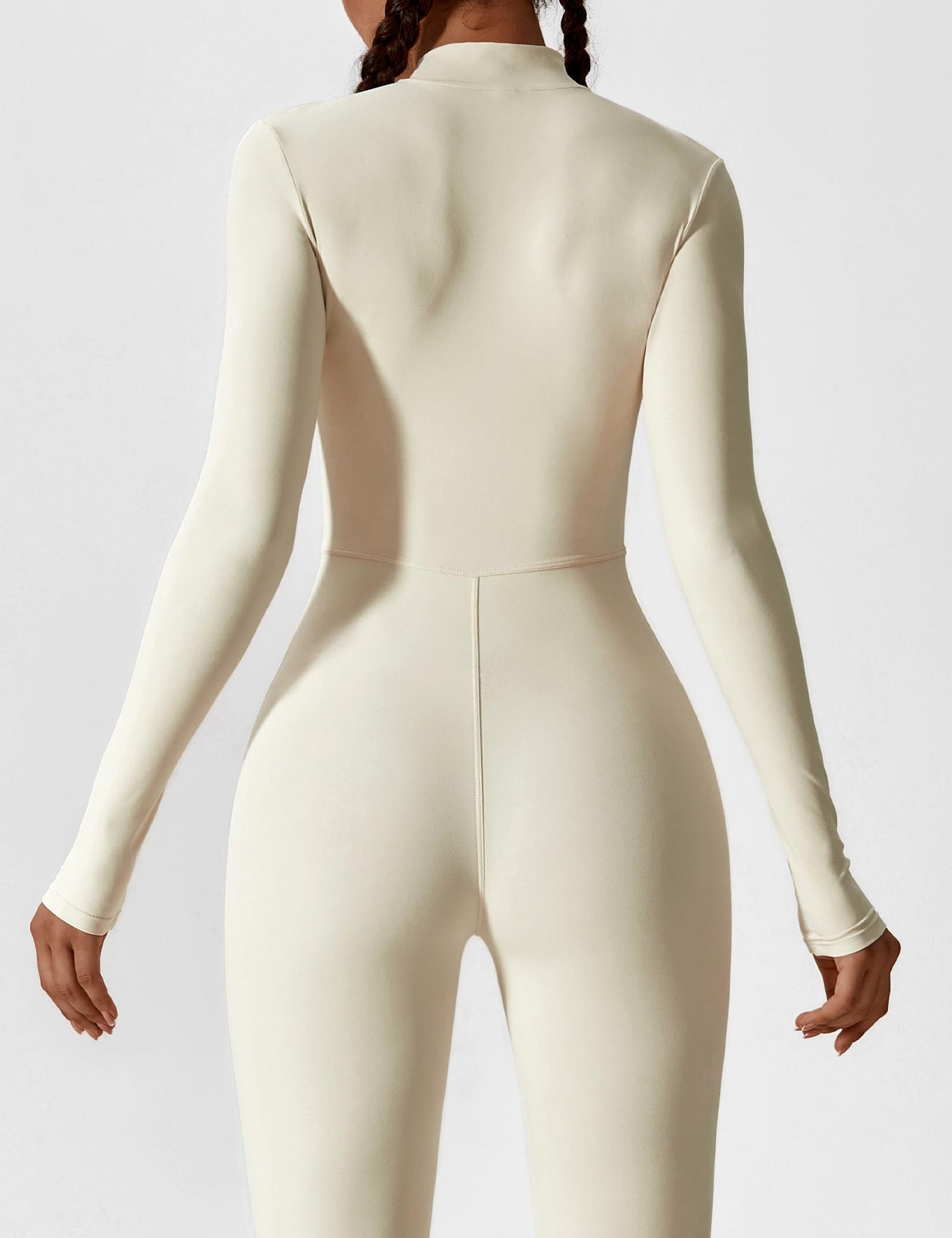 Tegan | Bold Sleek Zip-Up Bodysuit