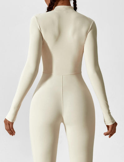 Tegan | Bold Sleek Zip-Up Bodysuit