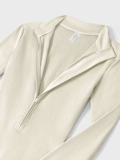 Tegan | Bold Sleek Zip-Up Bodysuit