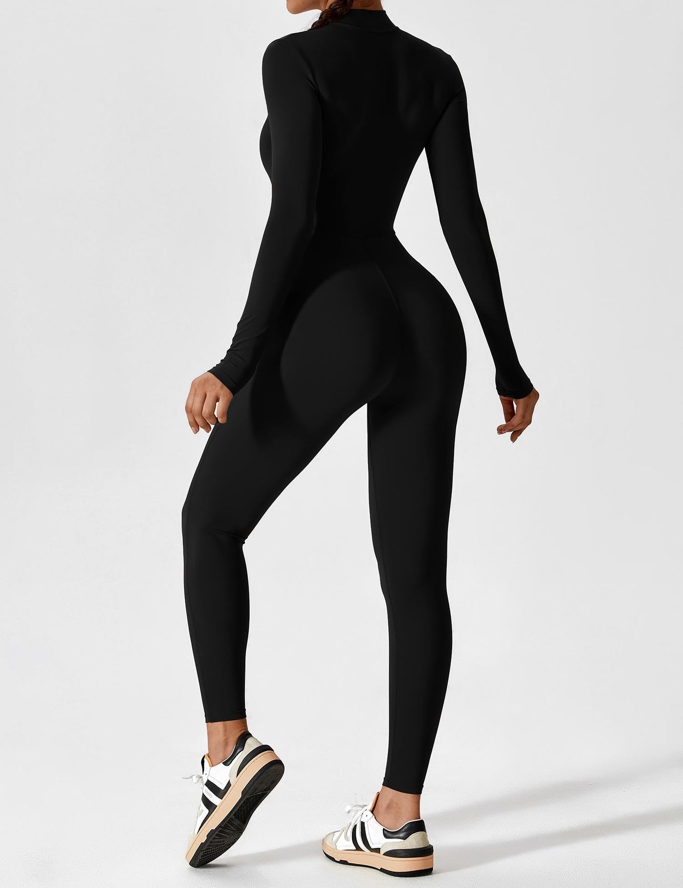 Tegan | Bold Sleek Zip-Up Bodysuit