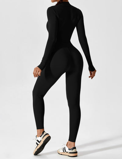Tegan | Bold Sleek Zip-Up Bodysuit