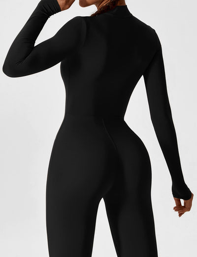 Tegan | Bold Sleek Zip-Up Bodysuit