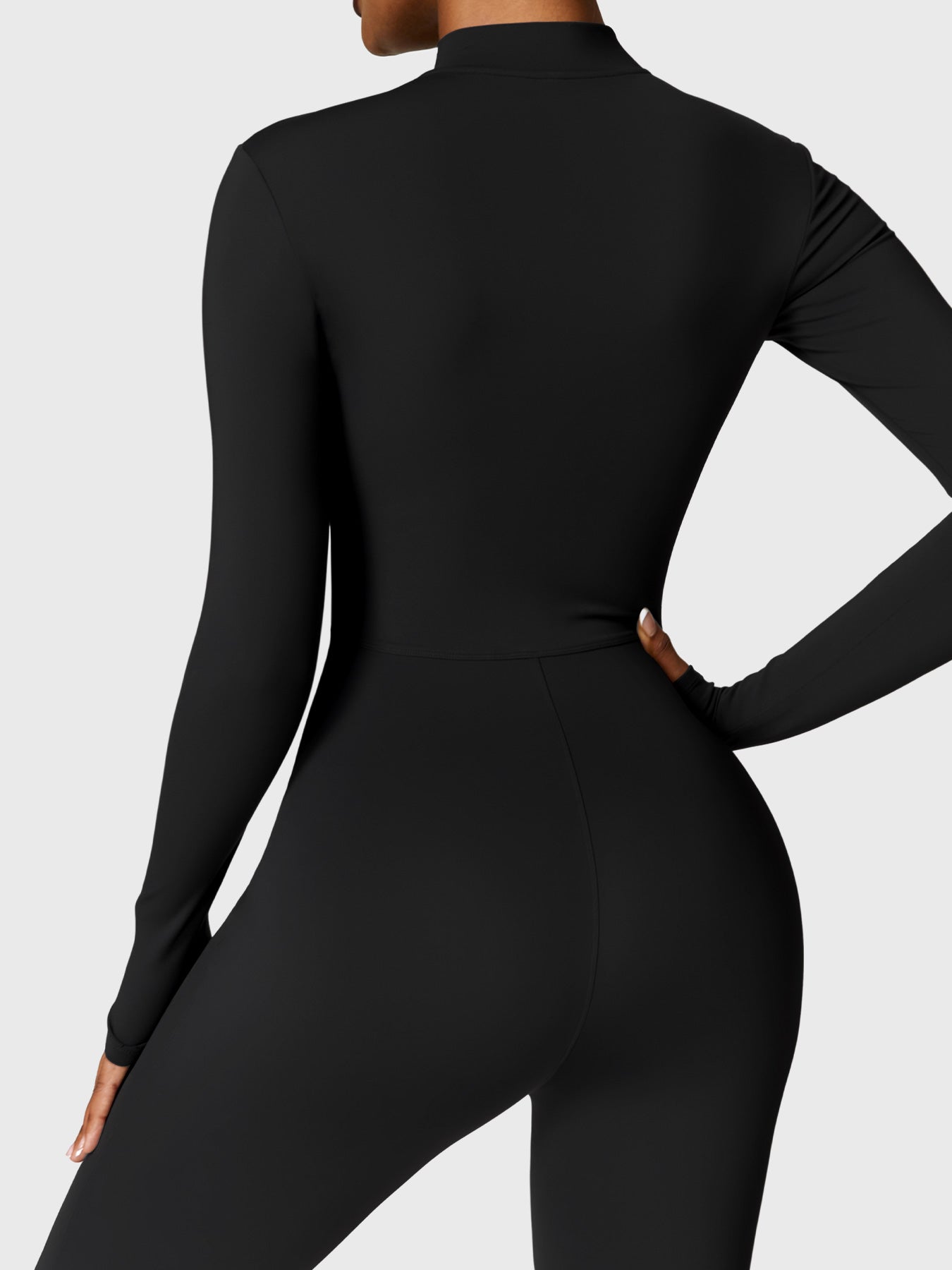 Tegan | Bold Sleek Zip-Up Bodysuit