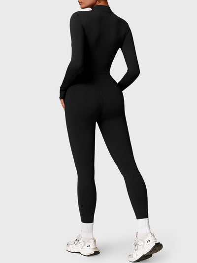 Tegan | Bold Sleek Zip-Up Bodysuit