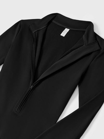 Tegan | Bold Sleek Zip-Up Bodysuit