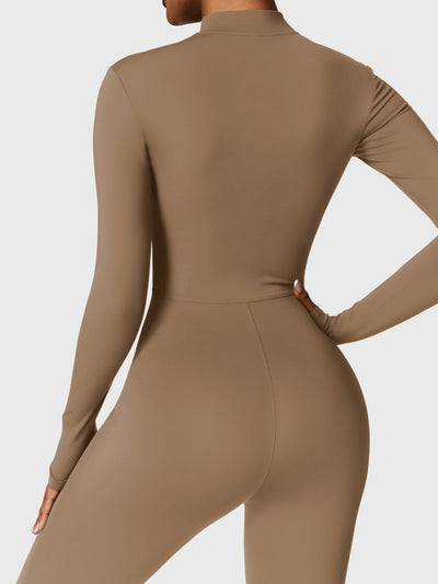 Tegan | Bold Sleek Zip-Up Bodysuit