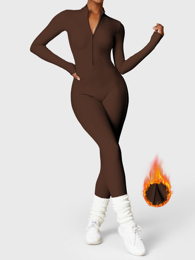 Tegan | Bold Sleek Zip-Up Bodysuit