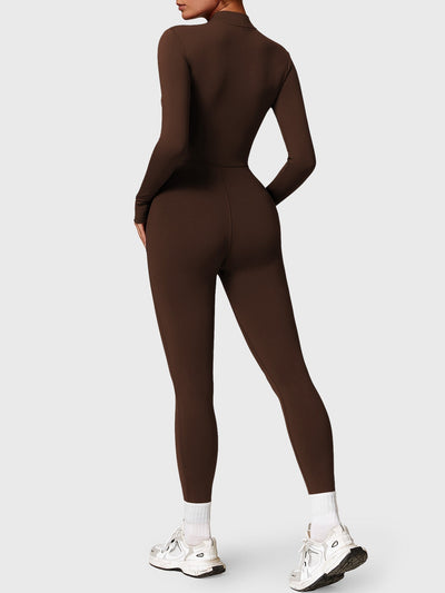Tegan | Bold Sleek Zip-Up Bodysuit