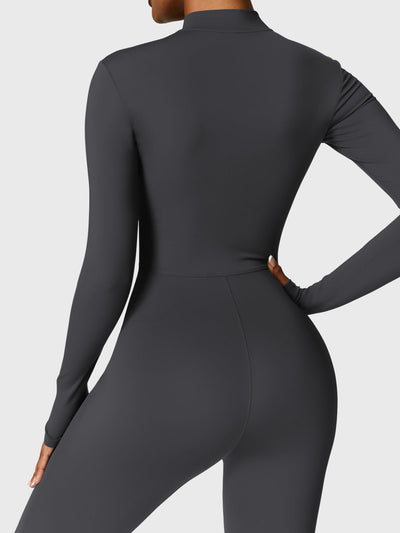 Tegan | Bold Sleek Zip-Up Bodysuit