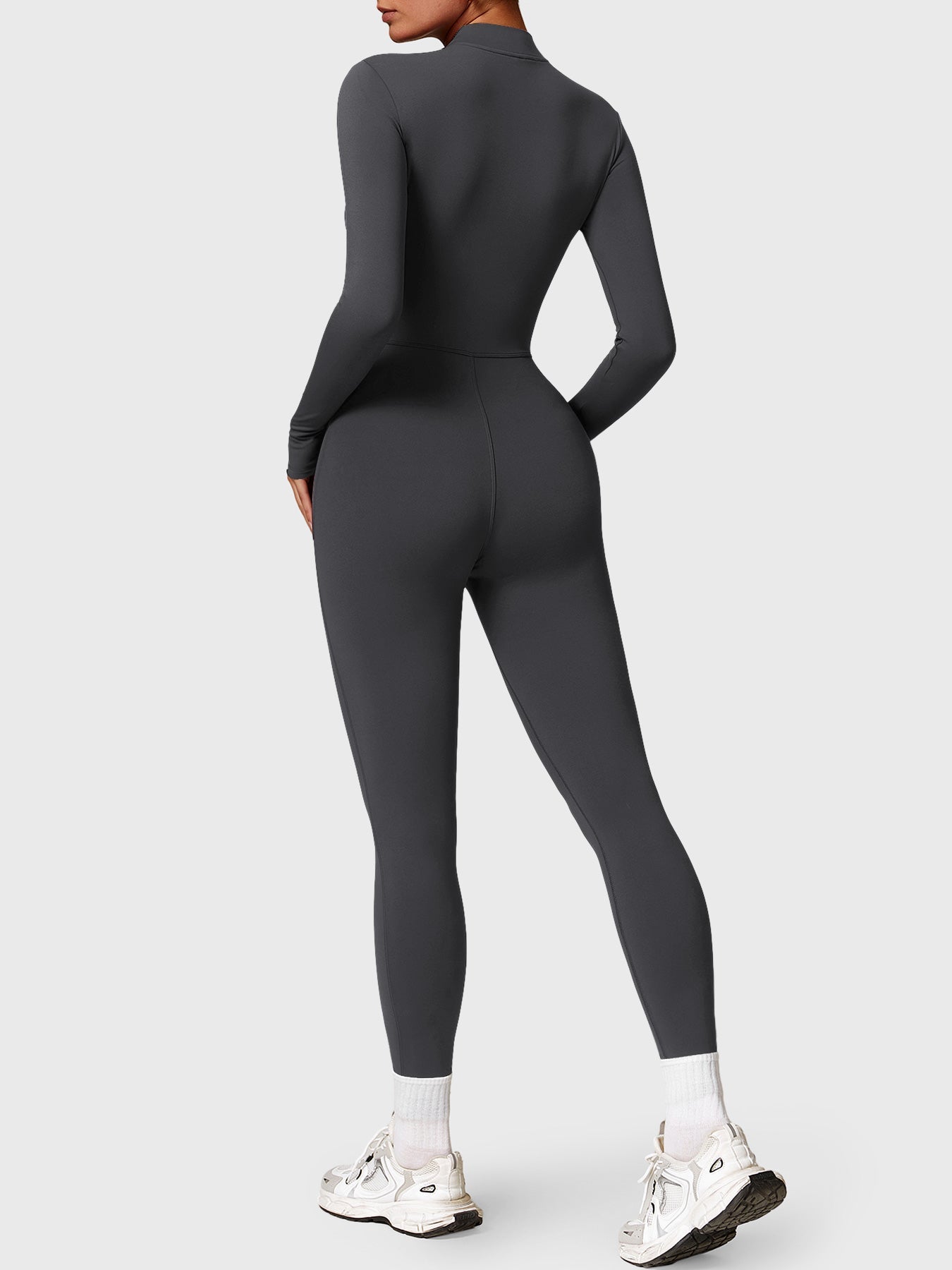 Tegan | Bold Sleek Zip-Up Bodysuit