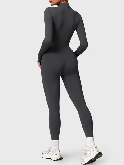 Tegan | Bold Sleek Zip-Up Bodysuit