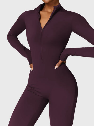 Tegan | Bold Sleek Zip-Up Bodysuit