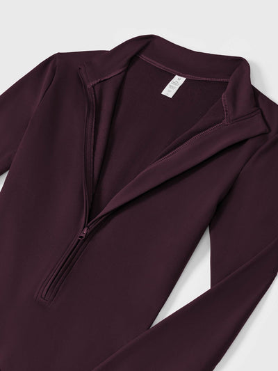Tegan | Bold Sleek Zip-Up Bodysuit