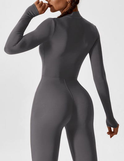 Tegan | Bold Sleek Zip-Up Bodysuit