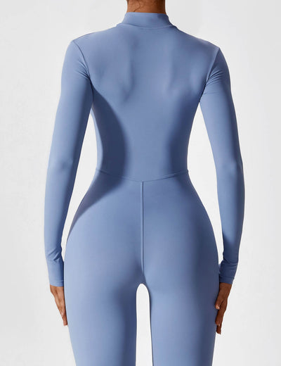 Tegan | Bold Sleek Zip-Up Bodysuit