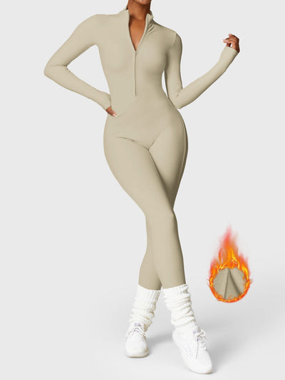 Tegan | Bold Sleek Zip-Up Bodysuit