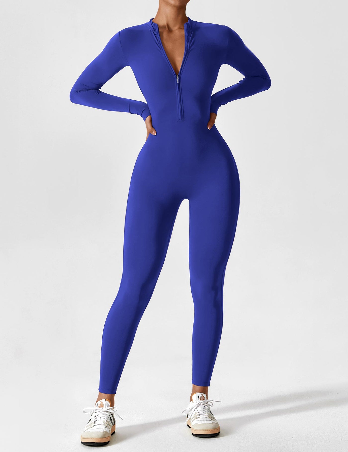 Tegan | Bold Sleek Zip-Up Bodysuit