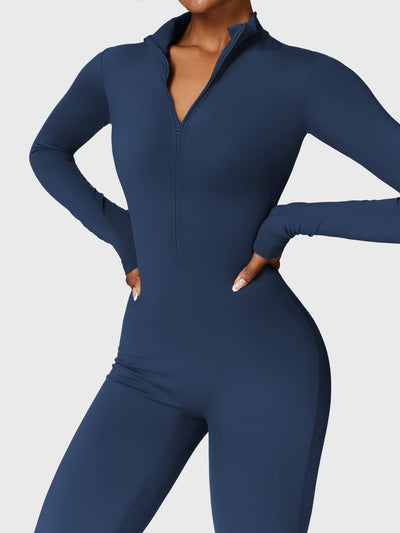 Tegan | Bold Sleek Zip-Up Bodysuit