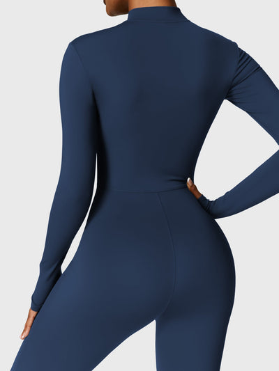 Tegan | Bold Sleek Zip-Up Bodysuit