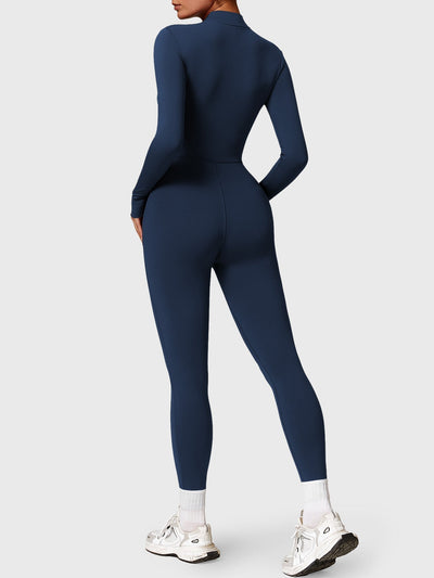 Tegan | Bold Sleek Zip-Up Bodysuit