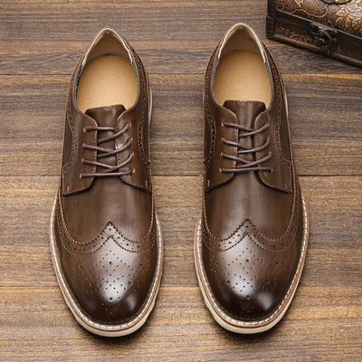 Paul | Stylish Brogue Lace-Up Shoes